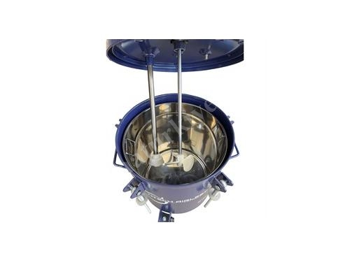 40 Lt Teflon Coated Paint Pressure Tank With Automatic Mixer