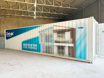 IC-XMobile Mobil Hafif Çelik Yapı Fabrikası - 0