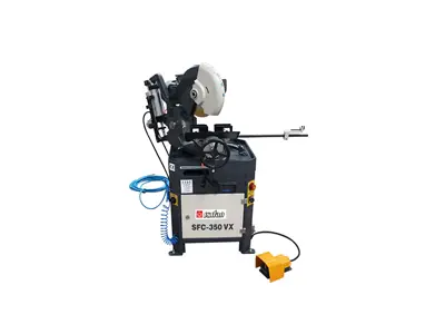 Heating Sfc-350Vx - Head And Vise Automatic Wet Cutting Circular Saw Machine