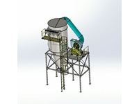 1000 M3 / Hour Jet Pulse Cyclonic Filter - 3