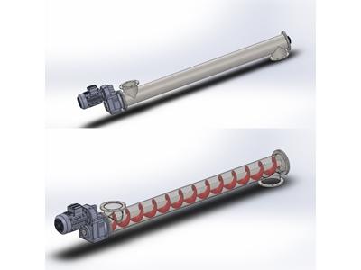 Compact Mine Transport Screw - 0