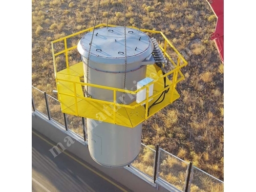 Filtre à poussière sur silo de 1000 m3 / heure