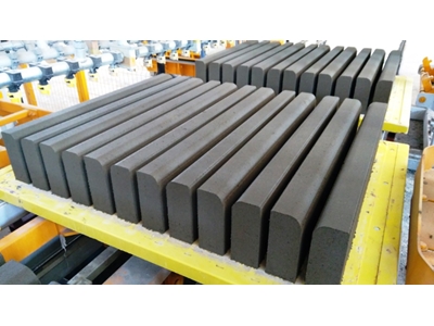 1250x1250 mm Betonblock Pflastersteinmaschine - 4