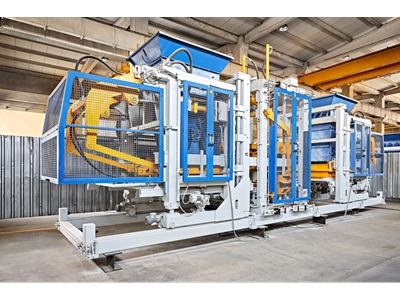 1250x1250 mm Betonblock Pflastersteinmaschine - 2