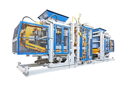 Tam Otomatik 36 Adet / Kalıp Beton Blok Briket Ve Parke Taşı Üretim Makinası - 1