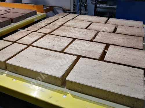 1200 M3 / 8 Hours Concrete Block Brick and Paver Stone Production Machine