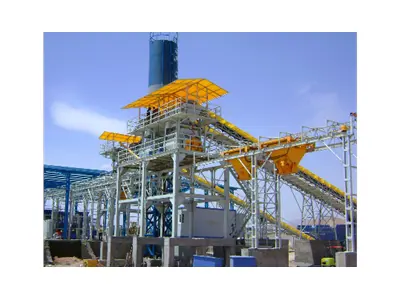 Système de production de ciment en silo de 30 à 100 tonnes