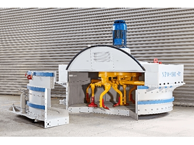 1500 Liter Input 1000 Liter Output Planetary Concrete Mixer - 2