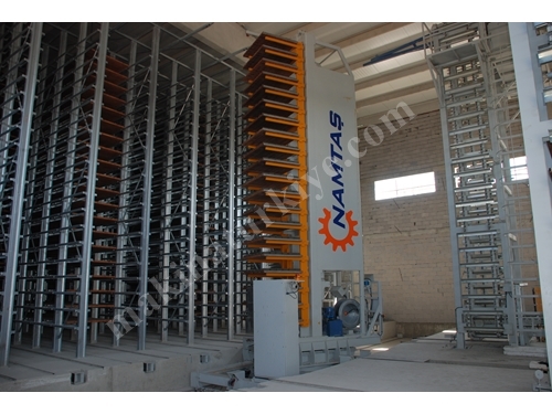 Fully Automatic Concrete Block Transfer and Handling System