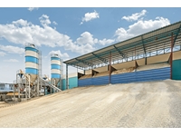 4-Compartment 40 M3 Aggregate Bunker System - 2