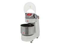 60 Kg Stainless Double Speed Wheeled Dough Kneading Machine - 0