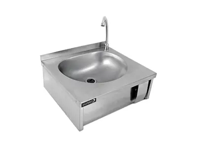 Stainless Steel Knee-Controlled Hand Washing Sink