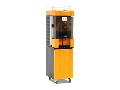 Orange Color 24 Pieces/Minute Automatic Orange Juicer Machine