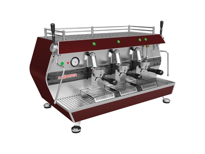 Cappuccino und Espresso Maschine 3 Gruppen