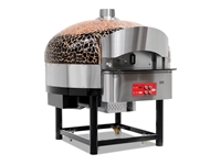 Ø 300 mm 9 Pizza (130 Pizzas/Hour) Gas Rotating Base Pizza Oven - 0