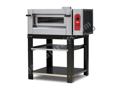 Ø 300 mm X 4 Pizza Gas Single Deck Pizza Oven