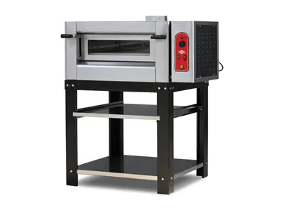 Ø 300 mm X 9 Pizza Gas Single Deck Pizza Oven