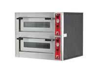 Ø 250 mm 4+4 Pizza Electric 2 Tier Pizza Oven - 0
