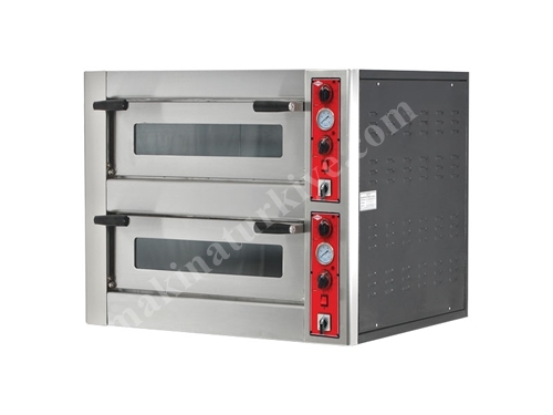Ø 250 mm 4+4 Pizza Electric 2 Tier Pizza Oven