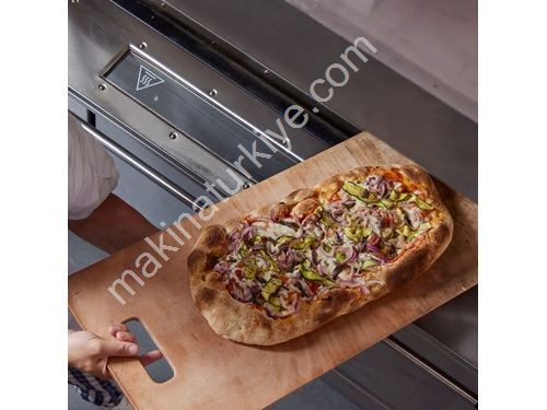 4+4 Pizza Elektrikli 2 Katlı Pizza Fırını