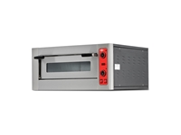 Ø 300 mm X 4 Pizza Electric Single Deck Pizza Oven - 0