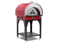 600X600 mm Gas Stone Base Pizza Oven - 0