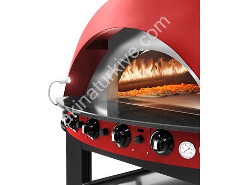 600X600 mm Gas Stone Base Pizza Oven