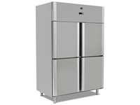 4-дверный вертикальный морозильник на 1400 литров - 0