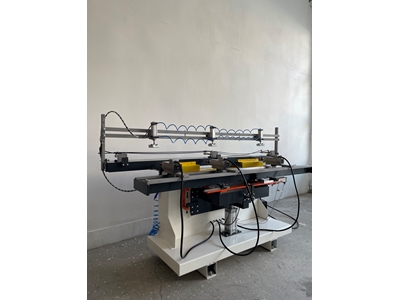 Heavy-Duty L Leaf Door and Case Hinge Opening Machine - 1