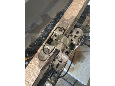 Heavy-Duty L Leaf Door and Case Hinge Opening Machine - 3