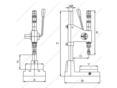 Impact Hand Press Forming Machine - 1