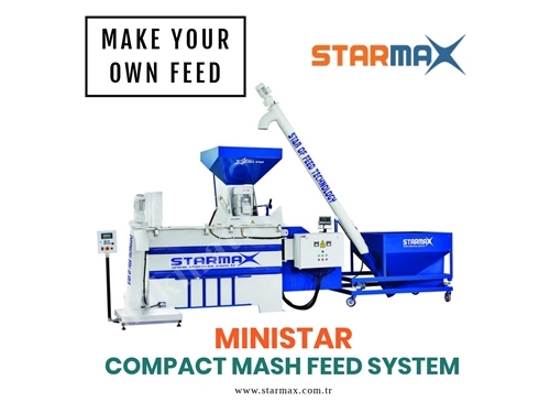 Ministar Crusher Mixer Fennel Powder Feed Plant