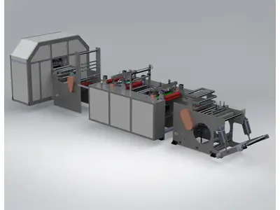 200-330 Mm Athlete Roll Bag Cutting Machine