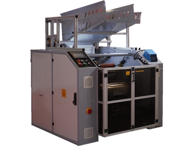 300-500 Mm Fully Automatic Pre-Stretching Stretch Film Transfer Rewinding Machine - 1