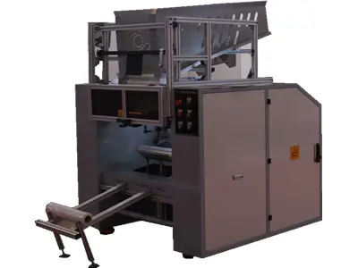 300-500 mm Vollautomatische Vorspannstretchfolien-Transfer-Wickelmaschine