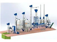 Turnkey Professional Flake Feed Production Lines