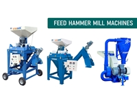 Feed Crushing Machines Electric Type Hammer Mill - 2