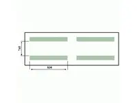 920x920x240 mm Çift Hazneli Vakumlu Paketleme Makinası