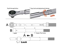 3/4″ 150-750 Nm Heavy Duty Torque Wrench - 4