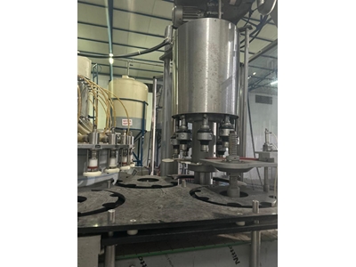 Rotary şişe dolum kapatma makinesi -Rotary bottle filling capping machine - 1