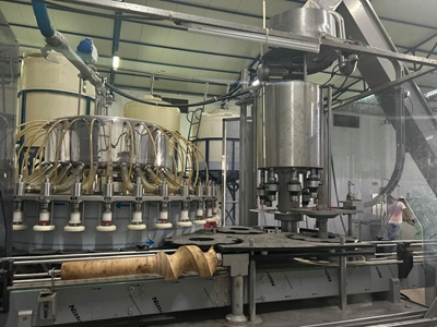 Rotary şişe dolum kapatma makinesi -Rotary bottle filling capping machine - 5