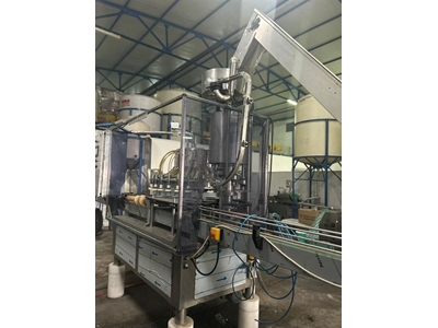 Rotary şişe dolum kapatma makinesi -Rotary bottle filling capping machine - 6