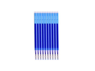 Lot de 40 recharges pour stylo effaçable à la chaleur, couleurs rouge, noir, blanc et bleu - 1
