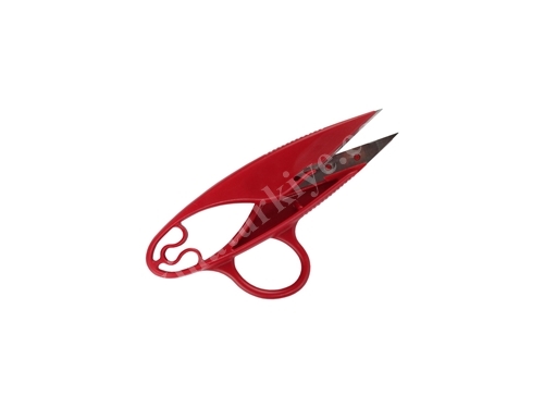 Hodbehod Thread Cleaning Scissors Fingered Red