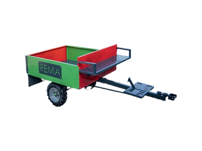 Remorque pour machine de désherbage de 400 kg - 0