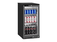 138-Liter Einzeltüriger Flaschenkühler für Bars - 0