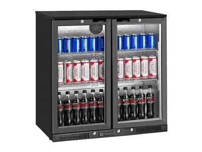 Réfrigérateur de Bar à 2 Portes pour Bouteilles 238 Litres