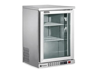 Réfrigérateur de Bar Gris à Porte Simple pour Bouteilles 138 Litres - 0