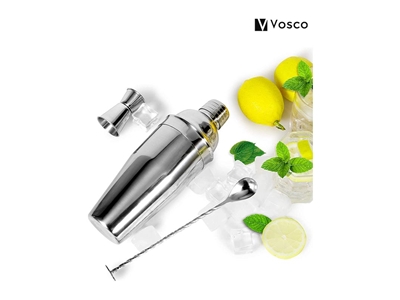 750 Ml 6 Parça Bar Kokteyl Shaker Seti - 6