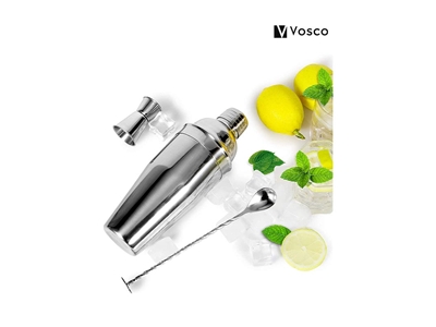 750 Ml 7 Parça Bar Kokteyl Shaker Seti - 1
